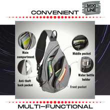 Load image into Gallery viewer, Multifunctional Mixi Sling Backpack with Multiple Compartments
