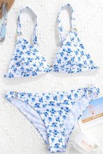 Load image into Gallery viewer, Floral Ring Detail Bikini Set
