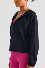 Load image into Gallery viewer, Half-Zip Hooded Sports Top
