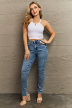 Load image into Gallery viewer, Judy Blue Kayla Full Size High Waist Distressed Slim Jeans
