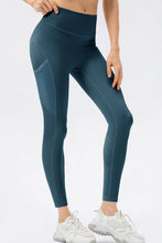 Load image into Gallery viewer, High Waist Slim Fit Long Sports Pants
