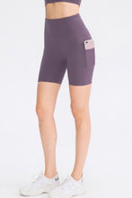 Load image into Gallery viewer, Wide Waistband Sports Shorts with Pockets
